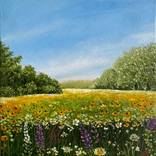 Wildflowers meadow by Victoria Bogdan
