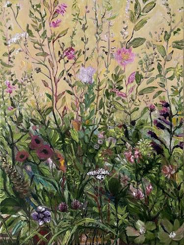 Original Abstract Landscape Painting by Victoria Bogdan