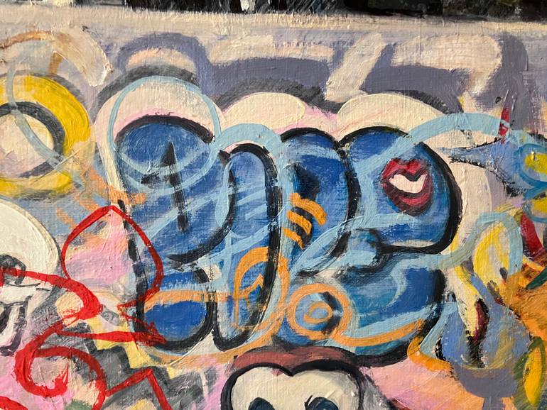 Original Contemporary Cities Painting by Roy Forget