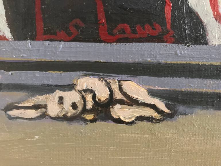 Original Figurative People Painting by Roy Forget