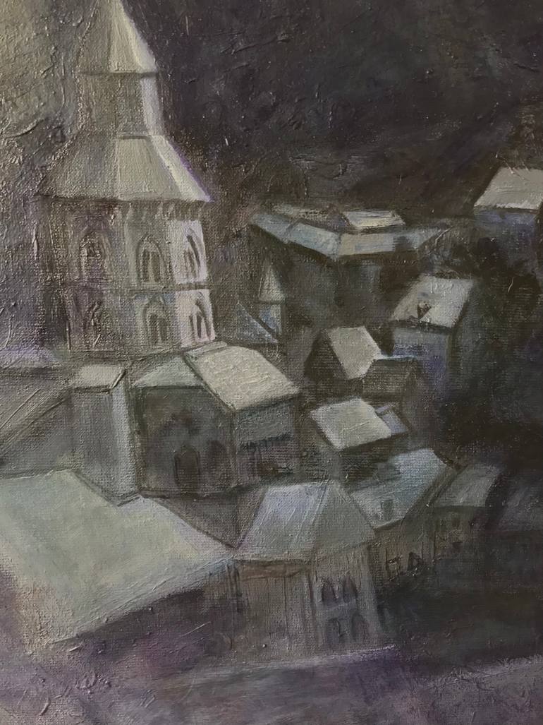 Original Figurative Fantasy Painting by Roy Forget