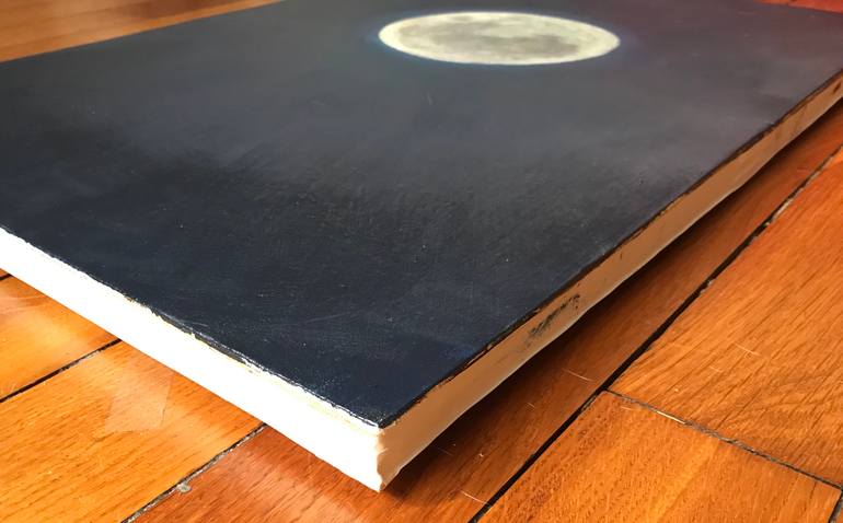 Original Figurative Light Painting by Roy Forget