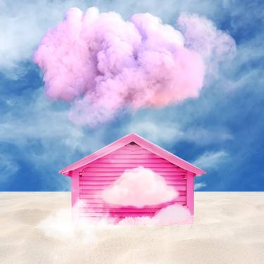 Meet You in Miami - Candy Floss Dreams - Large (50 x 50 cm) thumb