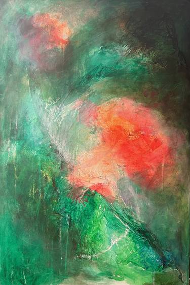 Original Abstract Expressionism Abstract Paintings by Sarah Lorrimer-Riley