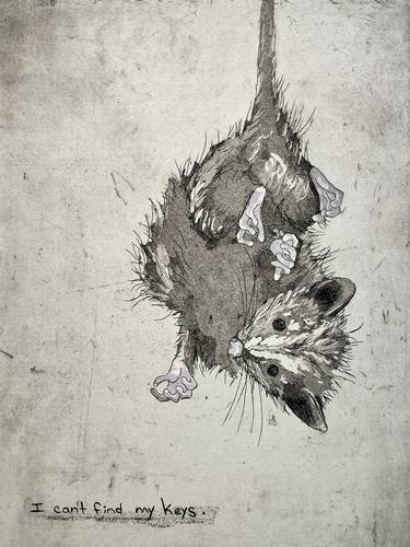 Print of Pop Art Animal Printmaking by Shara Mercado Poole