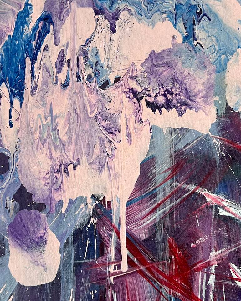 Original Abstract Expressionism Abstract Painting by Ekaterina Velichkina