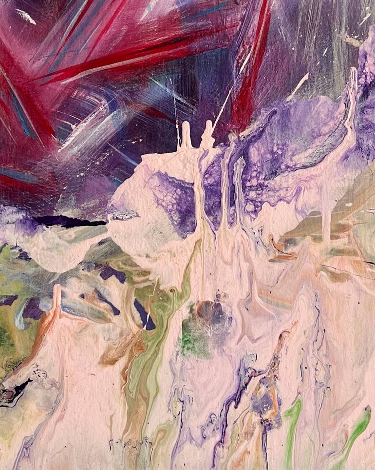 Original Abstract Expressionism Abstract Painting by Ekaterina Velichkina