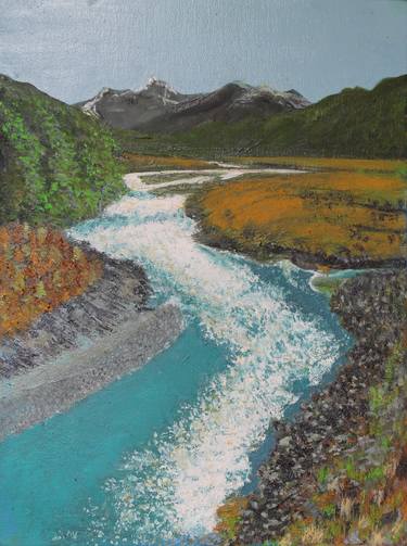 Print of Fine Art Landscape Paintings by Tanya Young