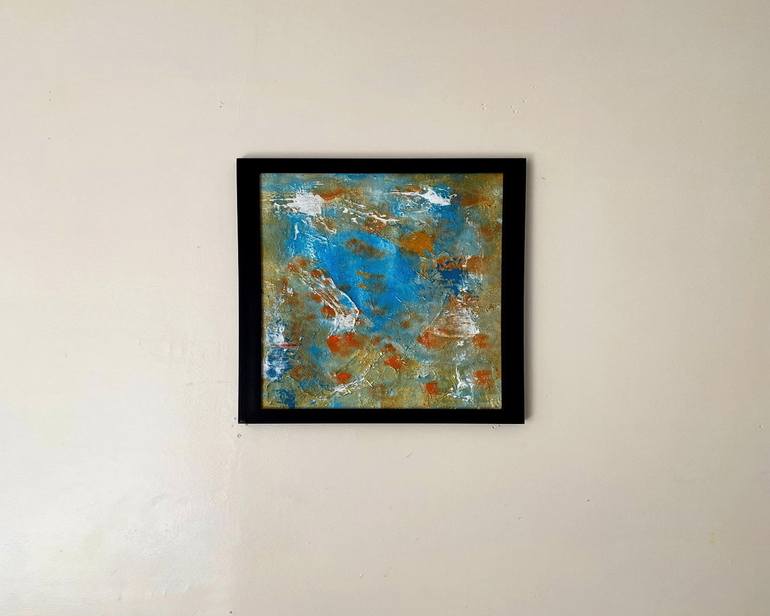 Original Abstract Expressionism Abstract Painting by Rose Orongan
