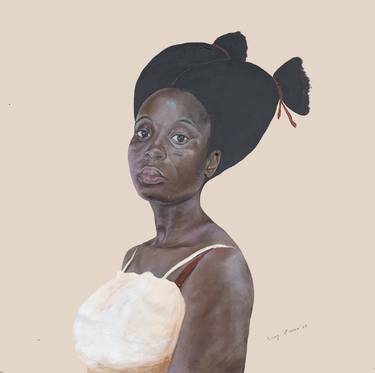 Original Figurative Women Paintings by Bukola Orioye