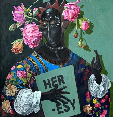 Original Conceptual Religion Paintings by Bukola Orioye