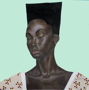 Original Realism Women Paintings by Bukola Orioye