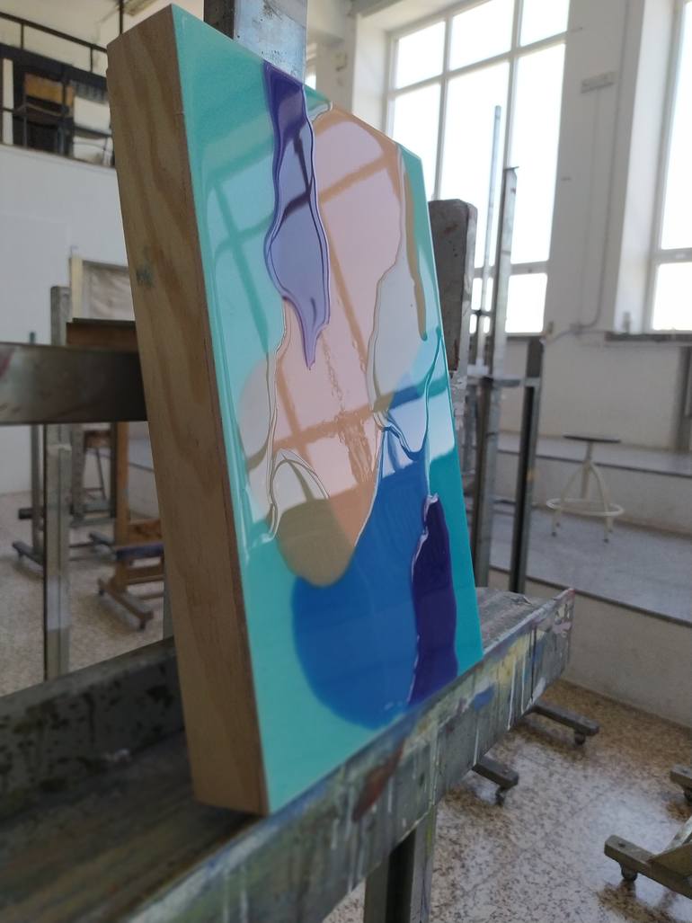 Original Abstract Expressionism Abstract Painting by Borja Torrent