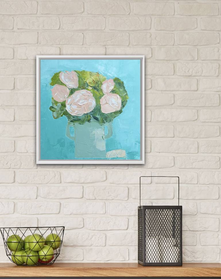 Original Contemporary Floral Painting by Zoya Maystruk