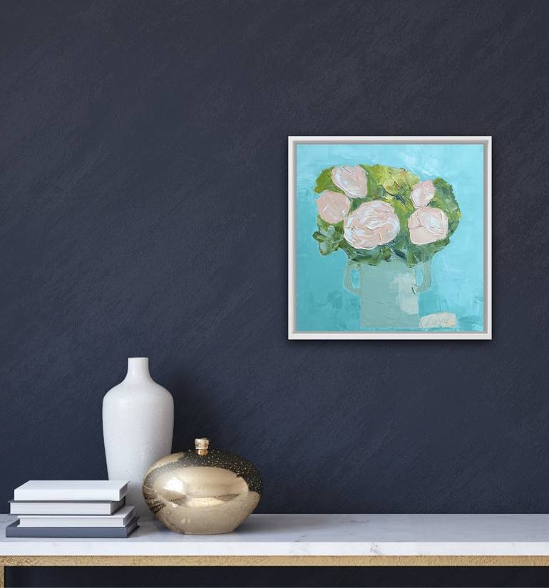 Original Contemporary Floral Painting by Zoya Maystruk