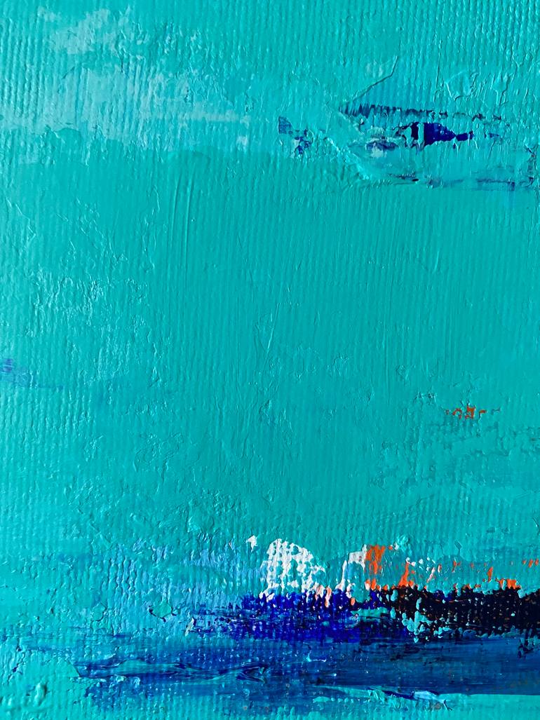 Original Abstract Expressionism Landscape Painting by Zoya Maystruk