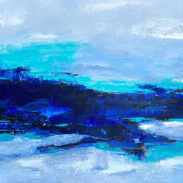 Original Abstract Landscape Paintings by Zoya Maystruk