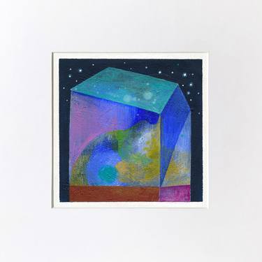 Original Minimalism Abstract Painting by Rita Wolff