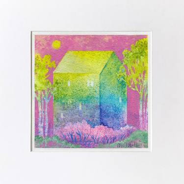 Original Abstract Home Painting by Rita Wolff