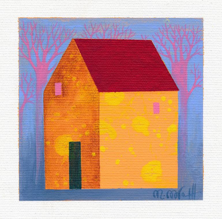 Original Minimalism Home Painting by Rita Wolff