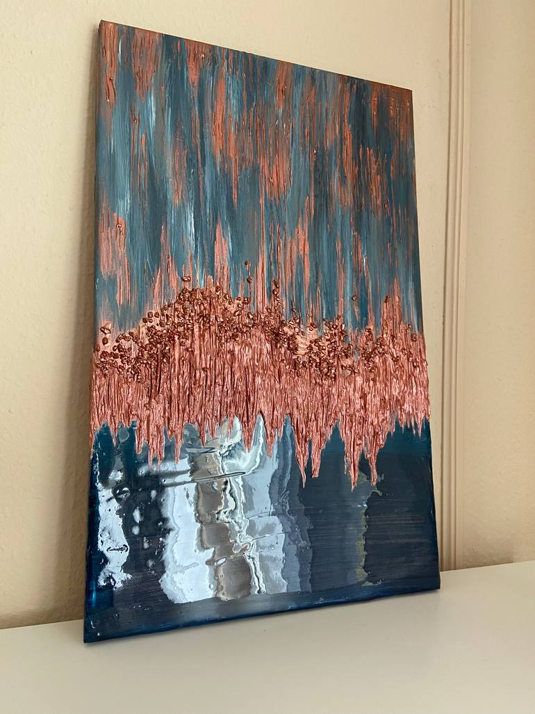 Original Abstract Expressionism Abstract Painting by Katty Inspirer