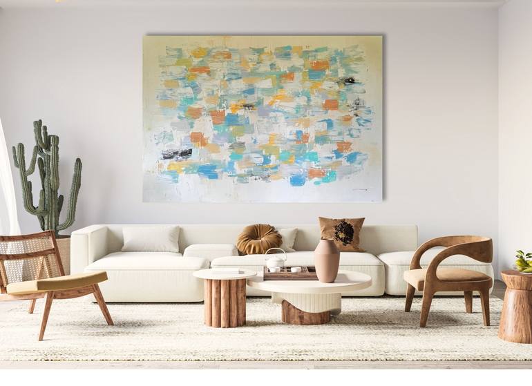 Original Contemporary Abstract Painting by Berta Giner