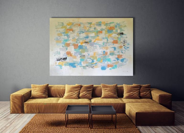 Original Contemporary Abstract Painting by Berta Giner