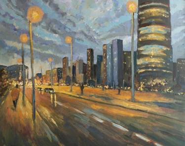 Print of Impressionism Cities Paintings by Amalamati Lissimore