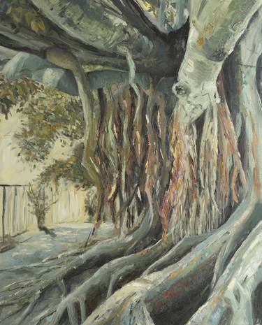 Print of Expressionism Tree Paintings by Amalamati Lissimore