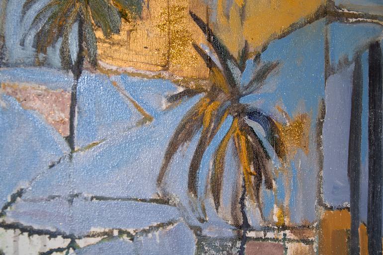 Original Contemporary Cities Painting by Amalamati Lissimore
