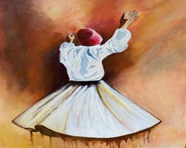 “Dhikr” Whirling Sufi / Whirling Dervish / Whirling Rumi thumb