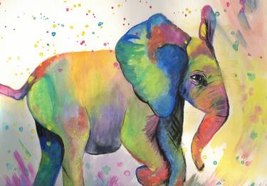 "Rainbow elephant" thumb
