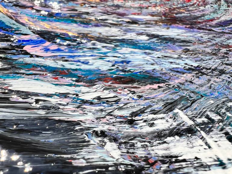 Original Abstract Expressionism Abstract Painting by Rich Glasgow