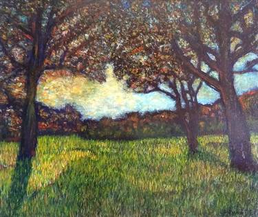 Original Impressionism Landscape Paintings by Cedric Thomass