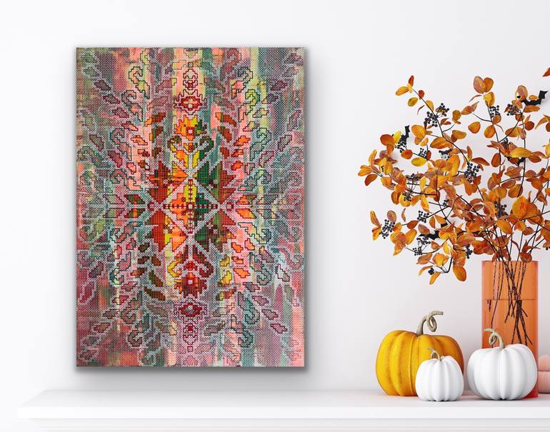 Original Contemporary Abstract Painting by Amelchenko  Alexandra Asart