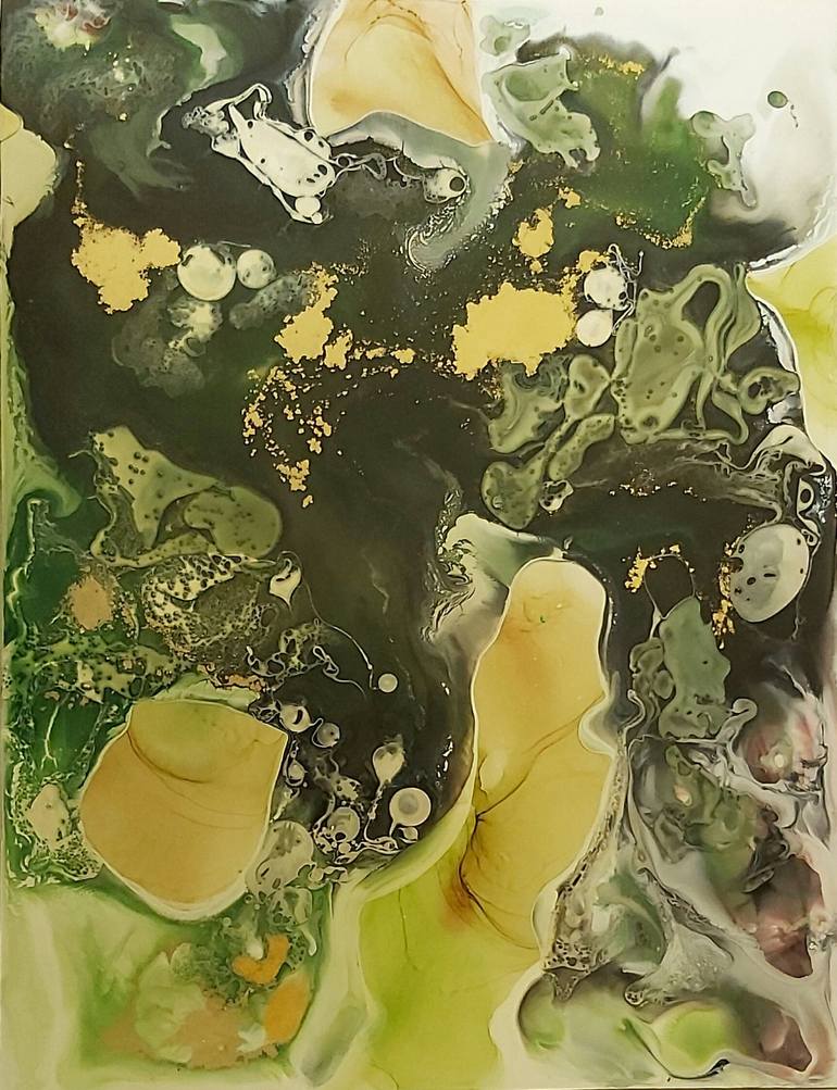 Print of Fine Art Abstract Paintings by Amelchenko Alexandra Asart