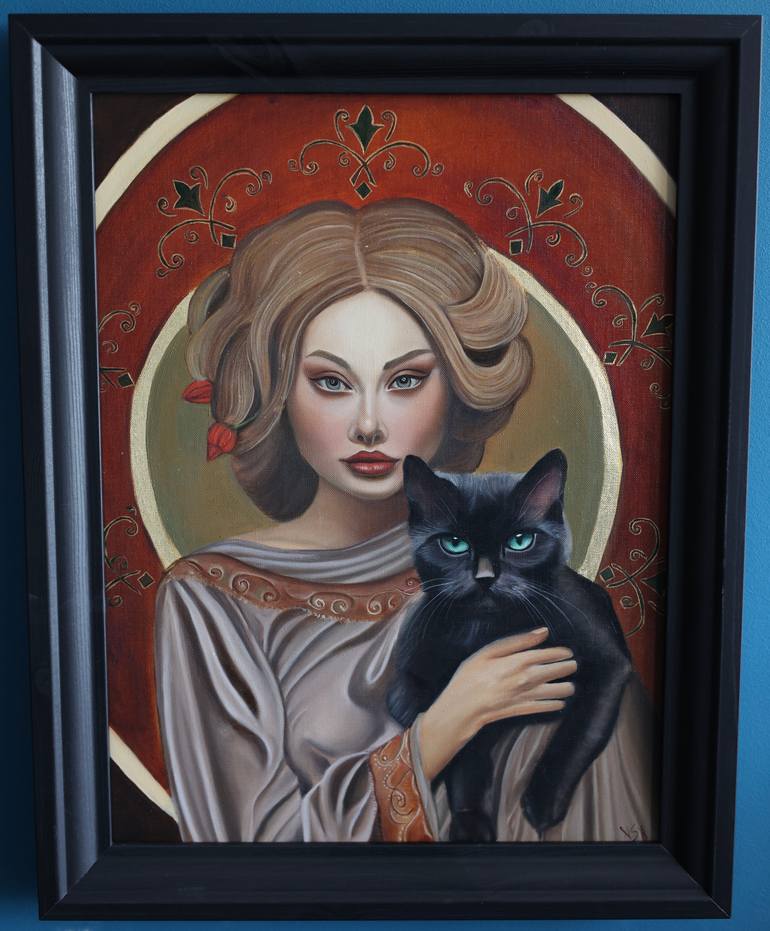 Original Figurative Women Painting by Asa Paveikslai