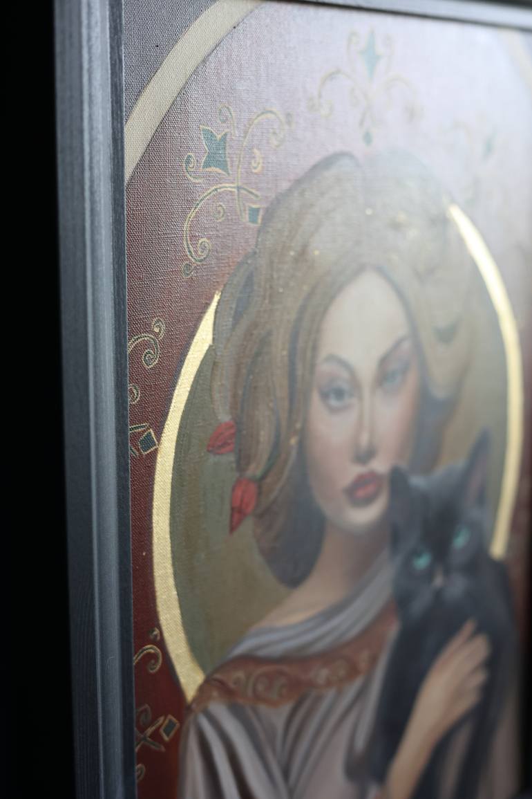 Original Figurative Women Painting by Asa Paveikslai