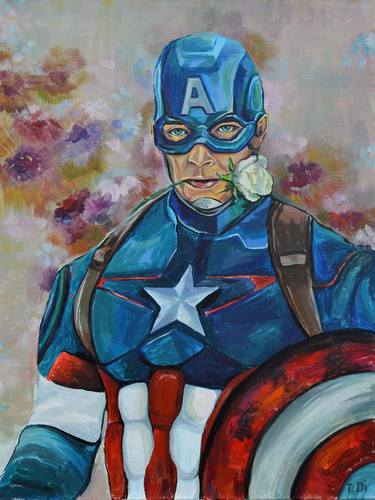 Print of Comics Paintings by Dina Telesheva