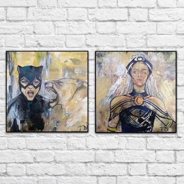 Original Comics Paintings by Dina Telesheva