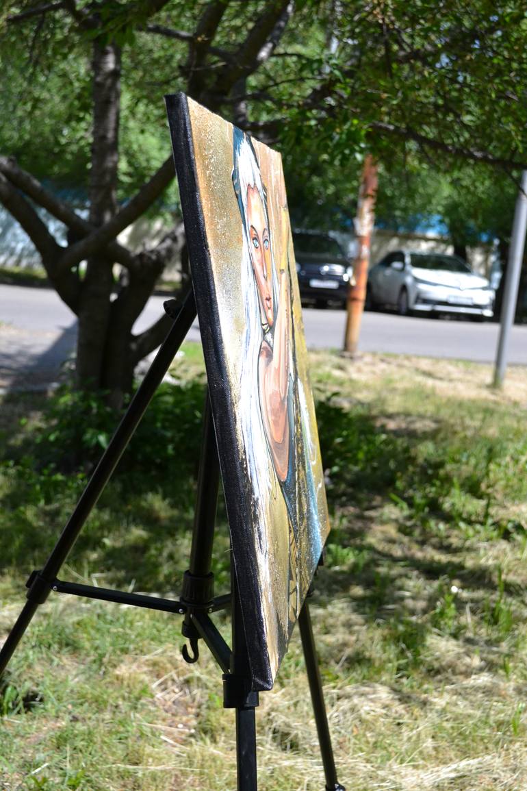 Original Abstract Health & Beauty Painting by Dina Telesheva