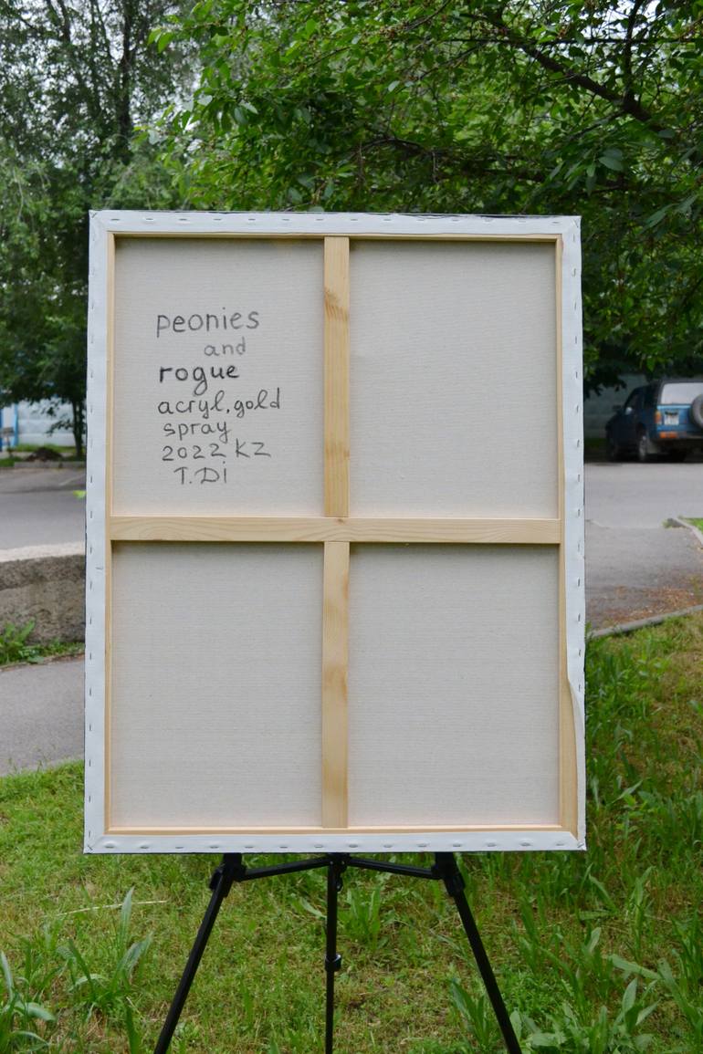 Original Abstract Women Painting by Dina Telesheva