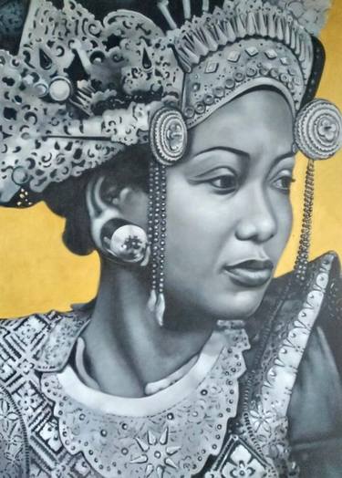 Original Portrait Paintings by Bagya Art Gallery