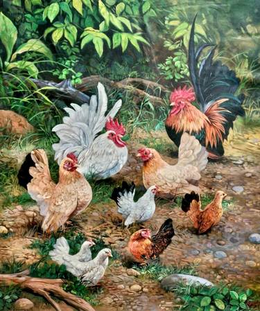 Original Realism Animal Paintings by Bagya Art Gallery
