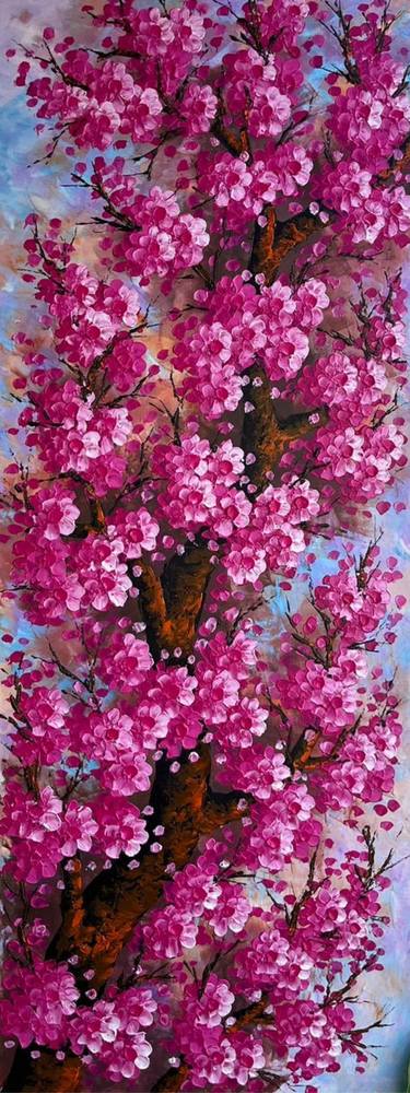 Original Floral Paintings by Bagya Art Gallery