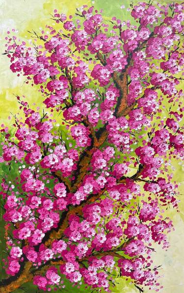 Original Realism Floral Paintings by Bagya Art Gallery