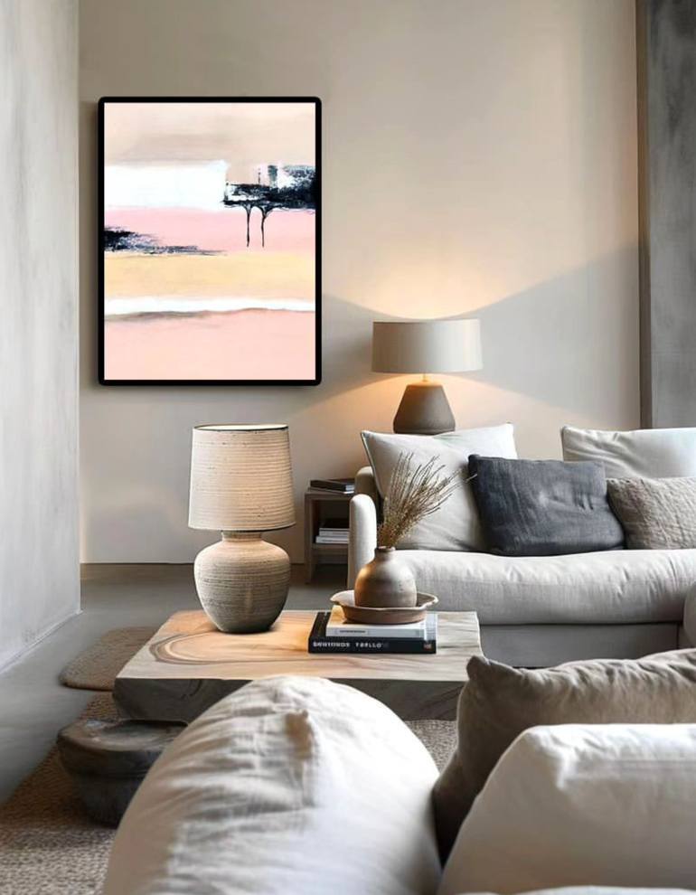 Original Abstract Expressionism Abstract Painting by Bagya Art Gallery