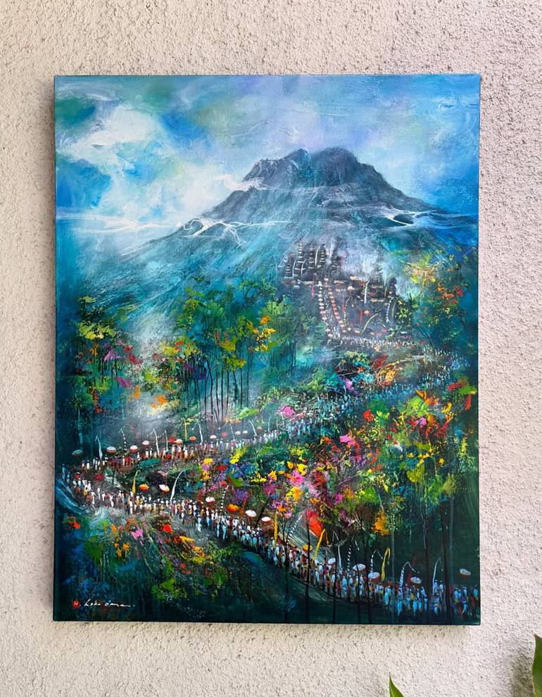 Original Realism Nature Painting by Bagya Art Gallery