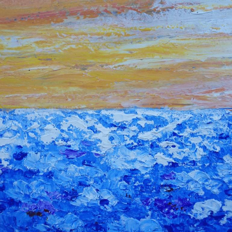 Original Realism Floral Painting by Bagya Art Gallery