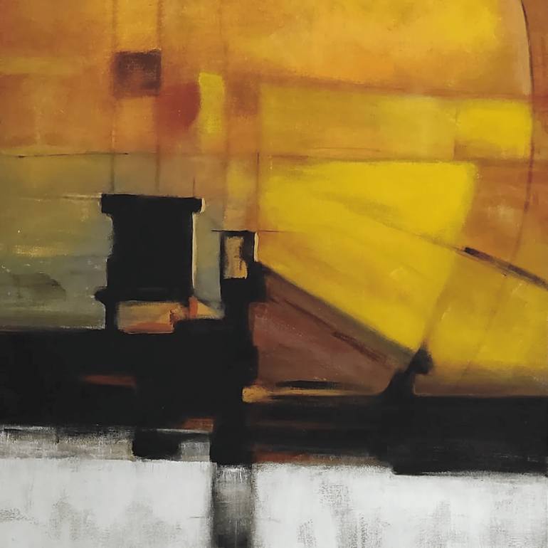 Original Abstract Expressionism Abstract Painting by Bagya Art Gallery